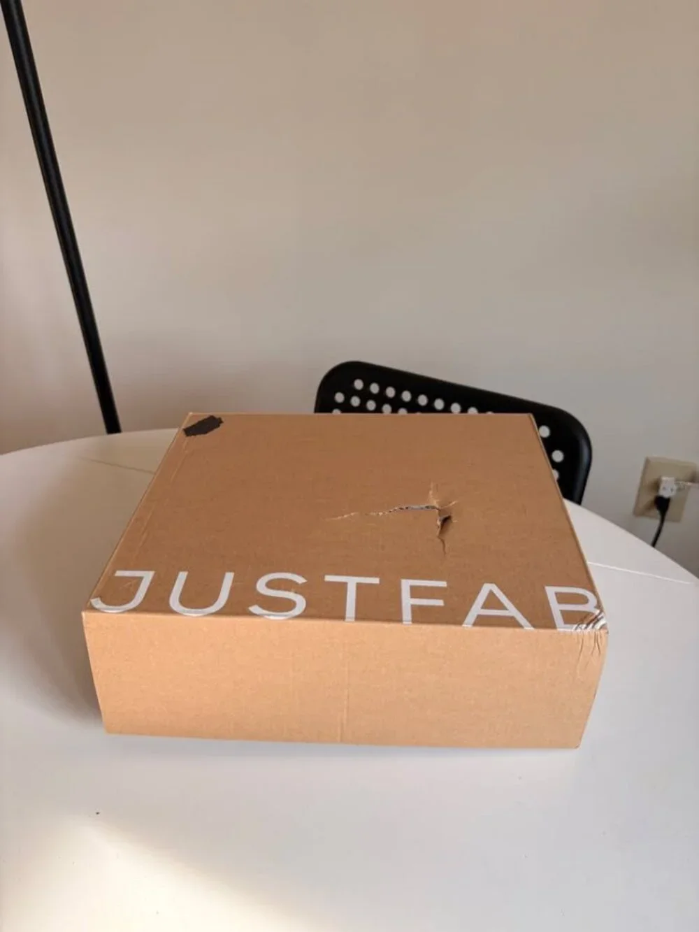 Brand New NIB JustFab Madrid Cold Weather Boots Women's Size 7 Cubb/Oatmeal